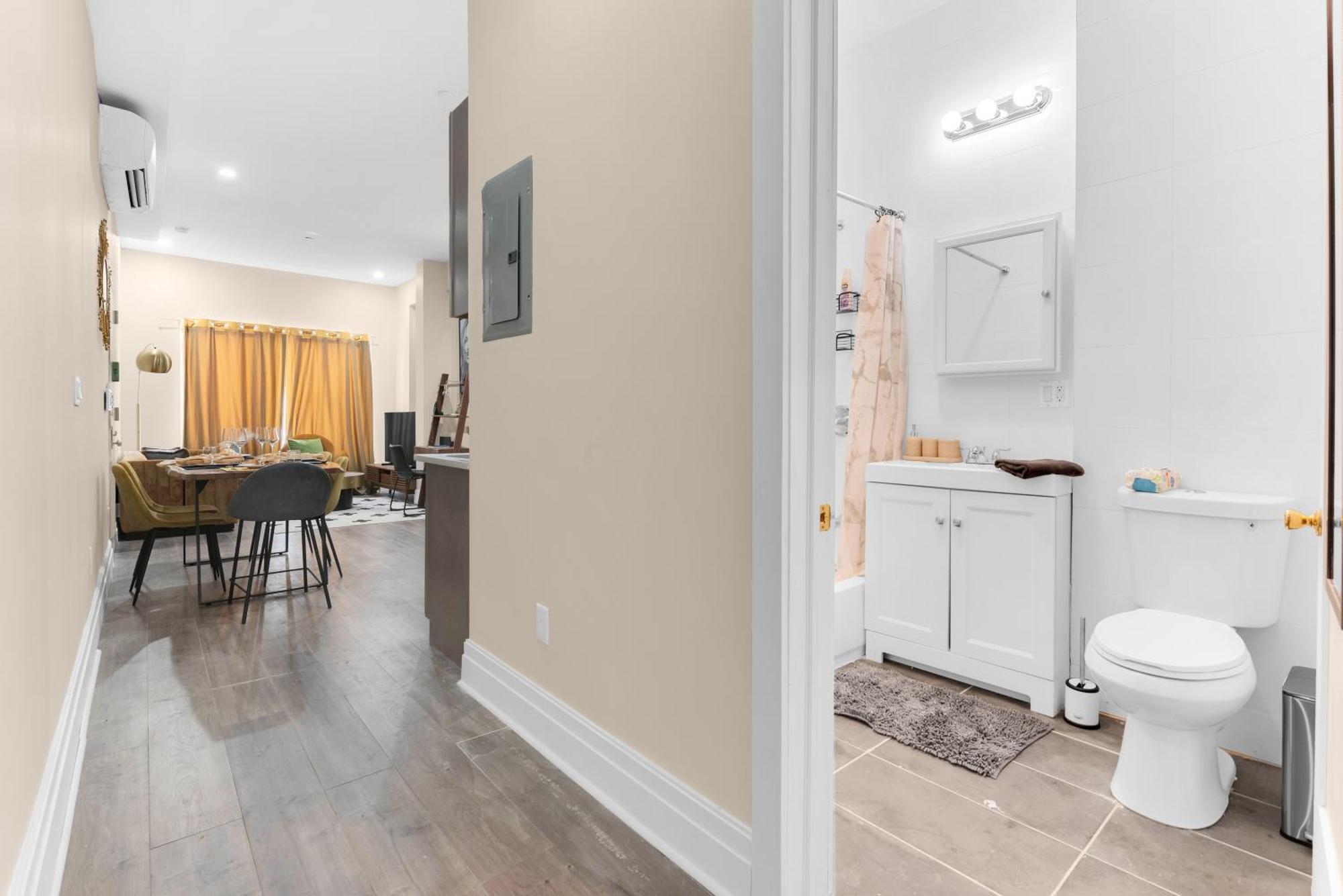 Ferienwohnung Charming 2Br Bkyrd Near Williamsburg New York Exterior foto
